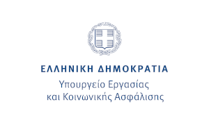 ΥΠΟΥΡΓΕΙΟ ΕΡΓΑΣΙΑΣ ΚΑΙ ΚΟΙΝΩΝΙΚΗΣ ΑΣΦΑΛΙΣΗΣ logo